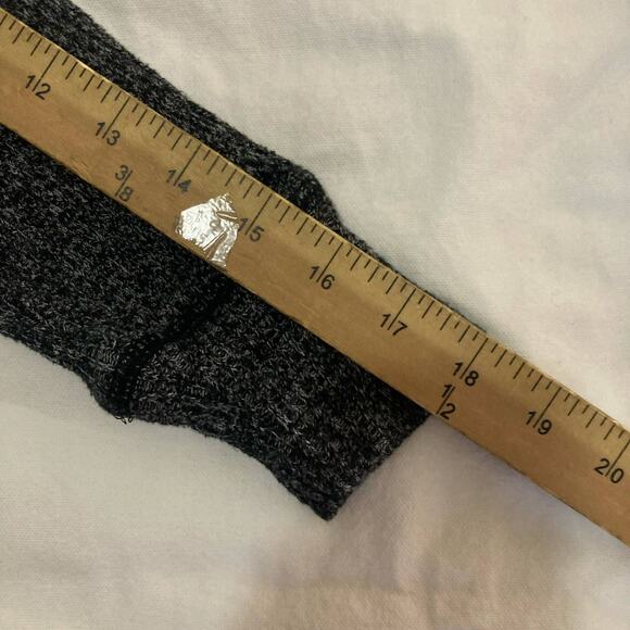 J.Crew Women's Turtleneck in Fine Rib Charcoal Size Medium - Picture 8 of 8